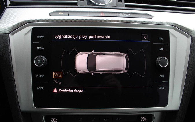 Volkswagen Passat cena 76500 przebieg: 104500, rok produkcji 2019 z Radzyń Podlaski małe 277